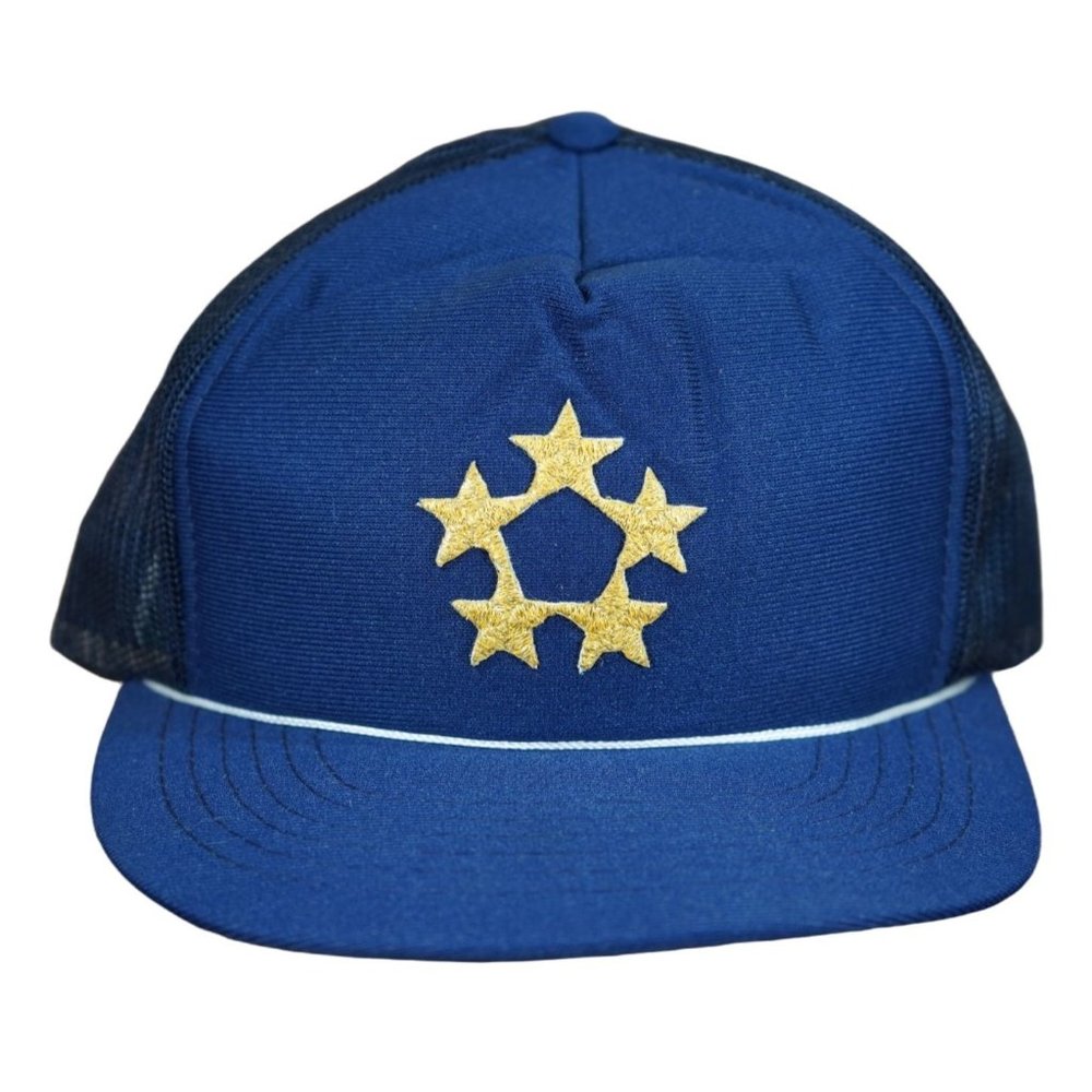 Vintage 80s 90s 5 Star General Army Snapback Mesh Trucker Hat